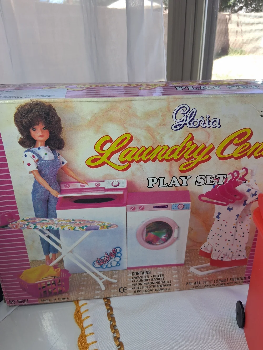 Kids Toys Fashion Doll Playset with Pink and Red Accessories